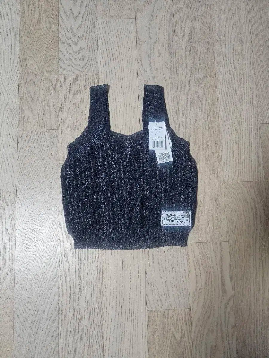 PEARLY GATES ニット ビスチェ ネイビー Free