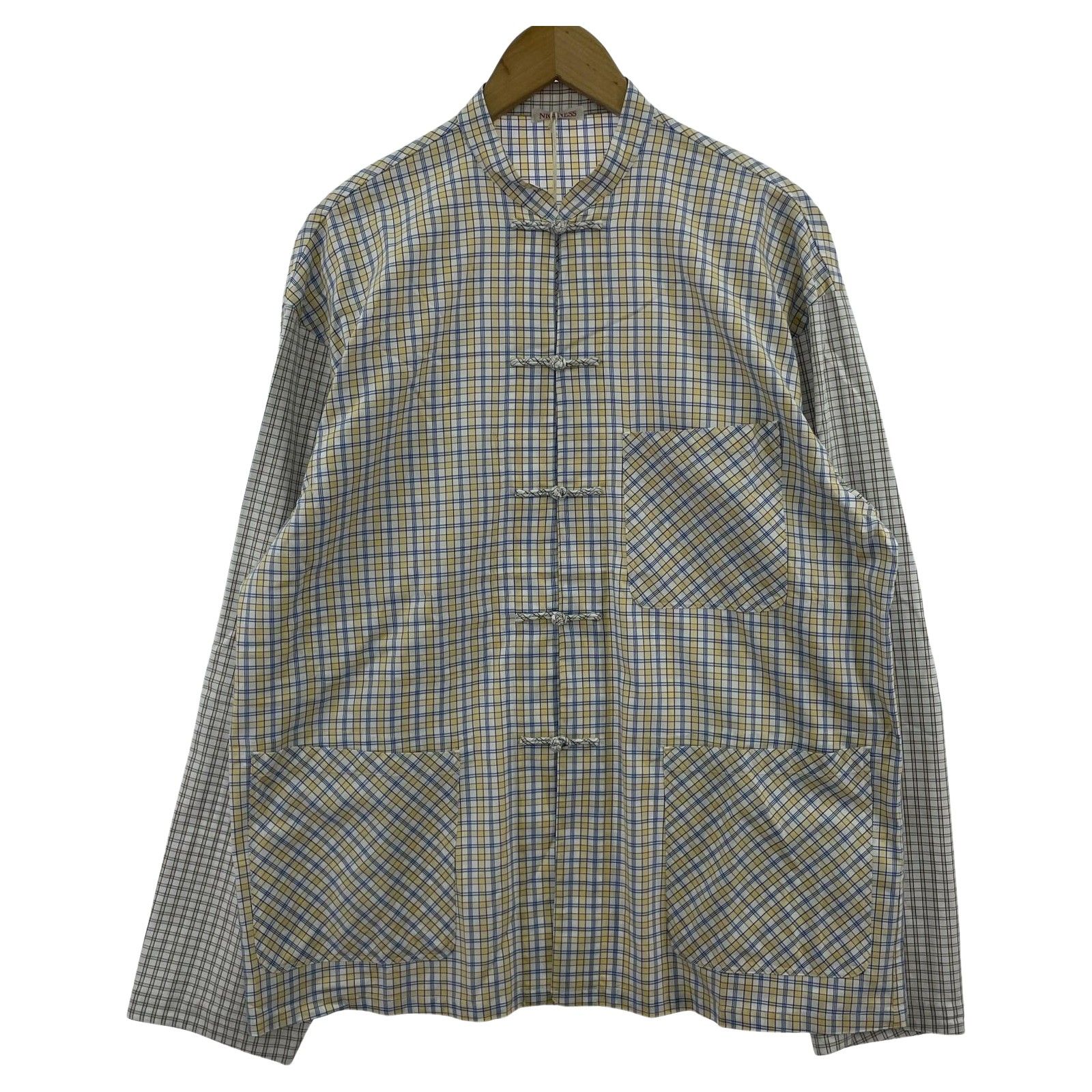 NICENESS MAO CHINESE SHIRT L イエロー - メルカリ NICENESS MAO CHINESE SHIRT L イエロー - メルカリ