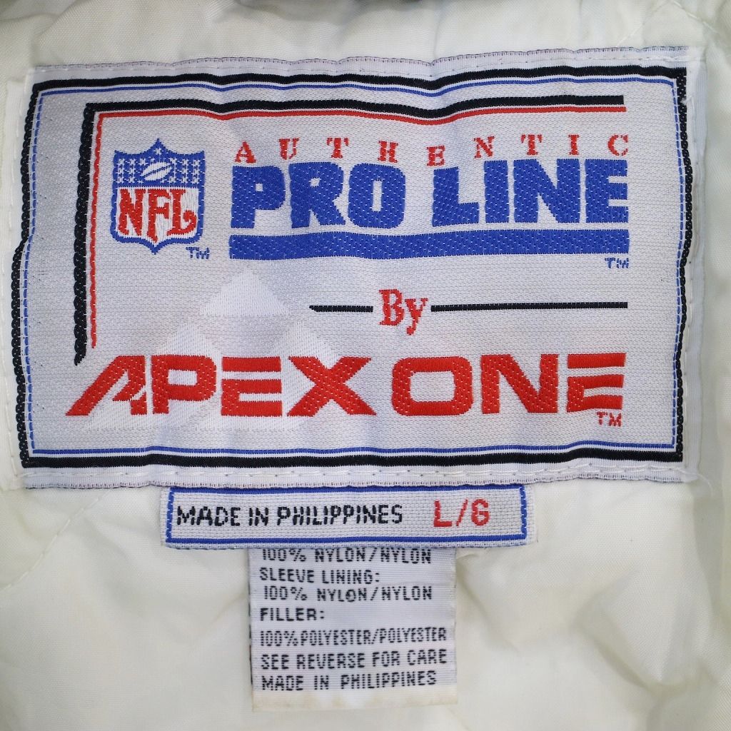 約50cmSALE/ NFL APEX ONE ダラスカウボーイズ 中綿ナイロンジャケット