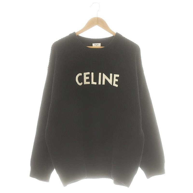 セリーヌ CELINE by Hedi Slimane オーバーサイズ セーター ロゴ 