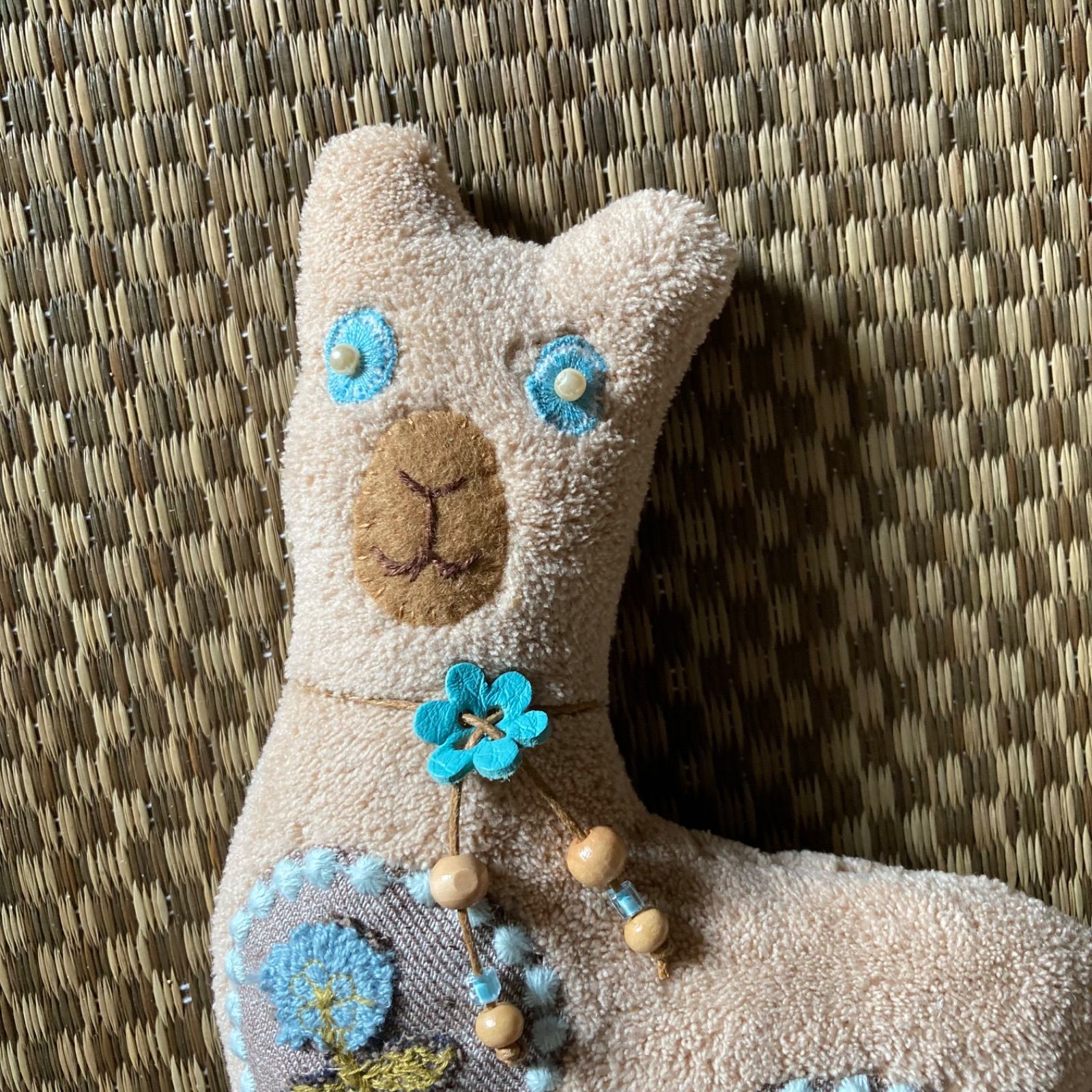 ☆専用です☆ ミナペルホネン　ハンドメイド　ぬいぐるみ ハンドメイドミナペルホネン ぬいぐるみうさぎさん - メルカリ