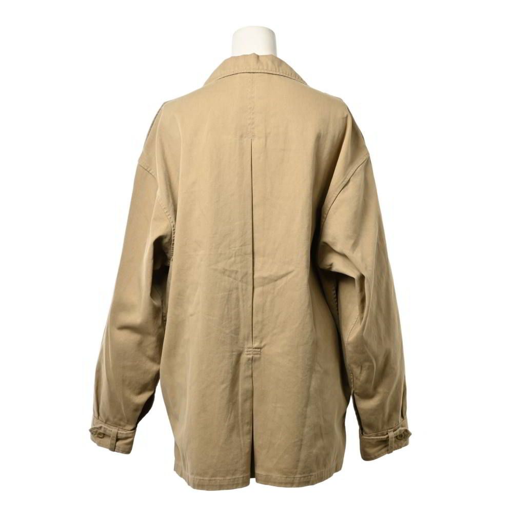 豊かな NOWOS コットン ミリタリーシャツ ジャケット 収納