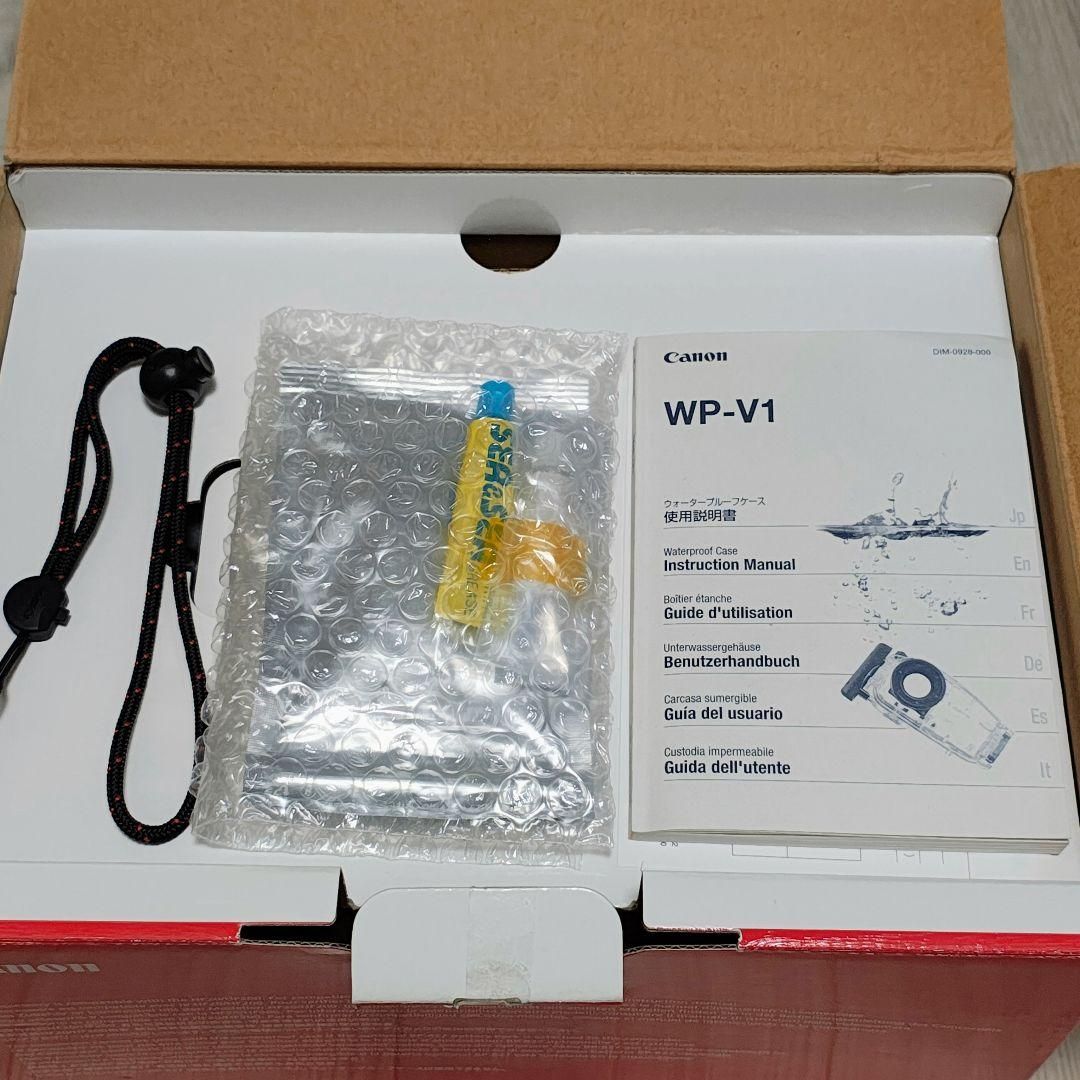 美品/水深40m】Canon WP-V1 防水ケース iVIS HF21/HF20対応 ビデオ
