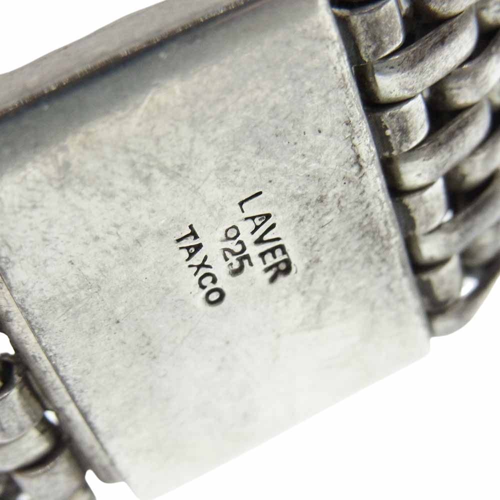 ラバー LAVER ブレスレット 9 LINK BAND リンク ブレスレット シルバー