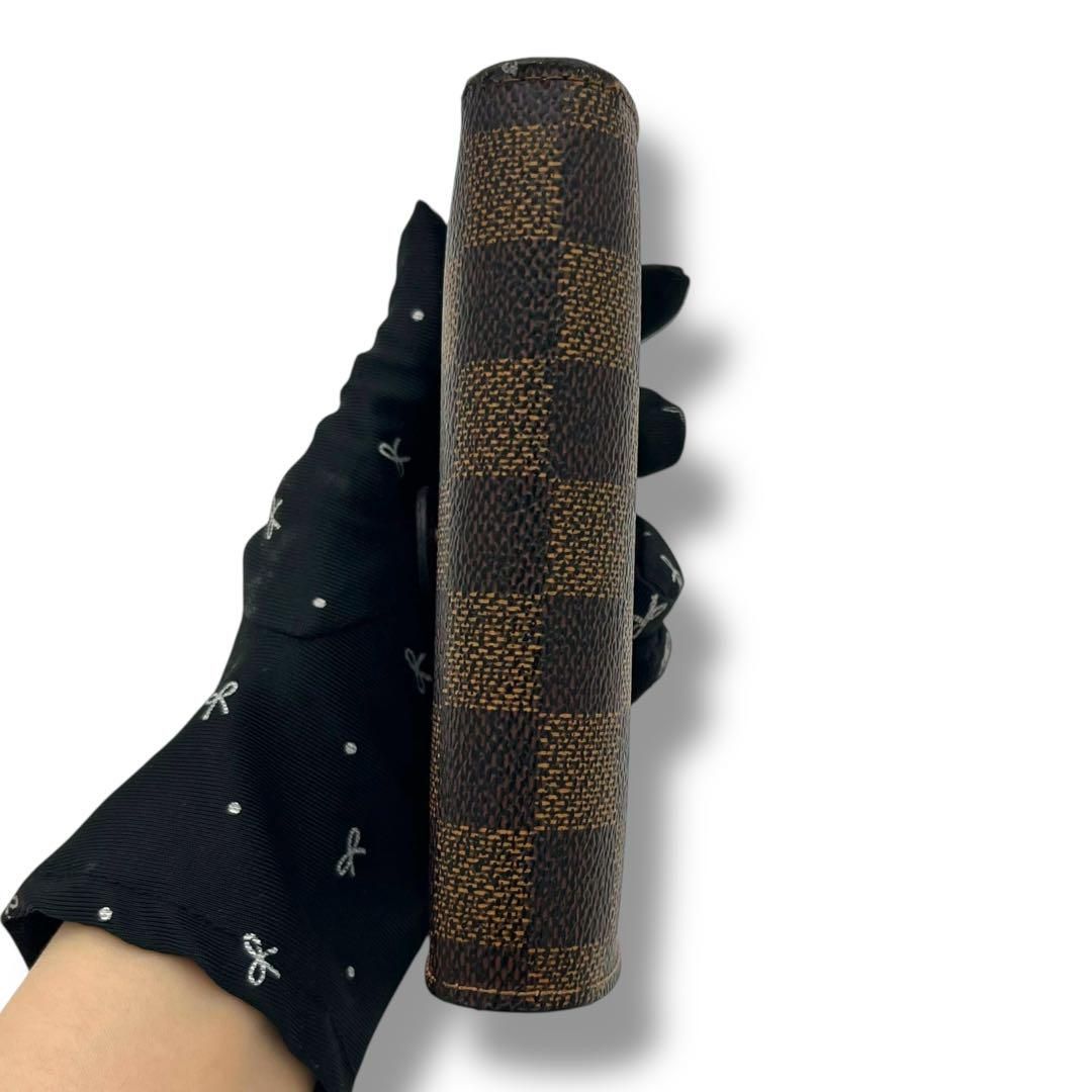 【良品】ルイヴィトン ダミエがま口財布 ポルトモネ ビエ ヴィエノワ　新型 良品】ルイヴィトン ダミエがま口財布 ポルトモネ ビエ