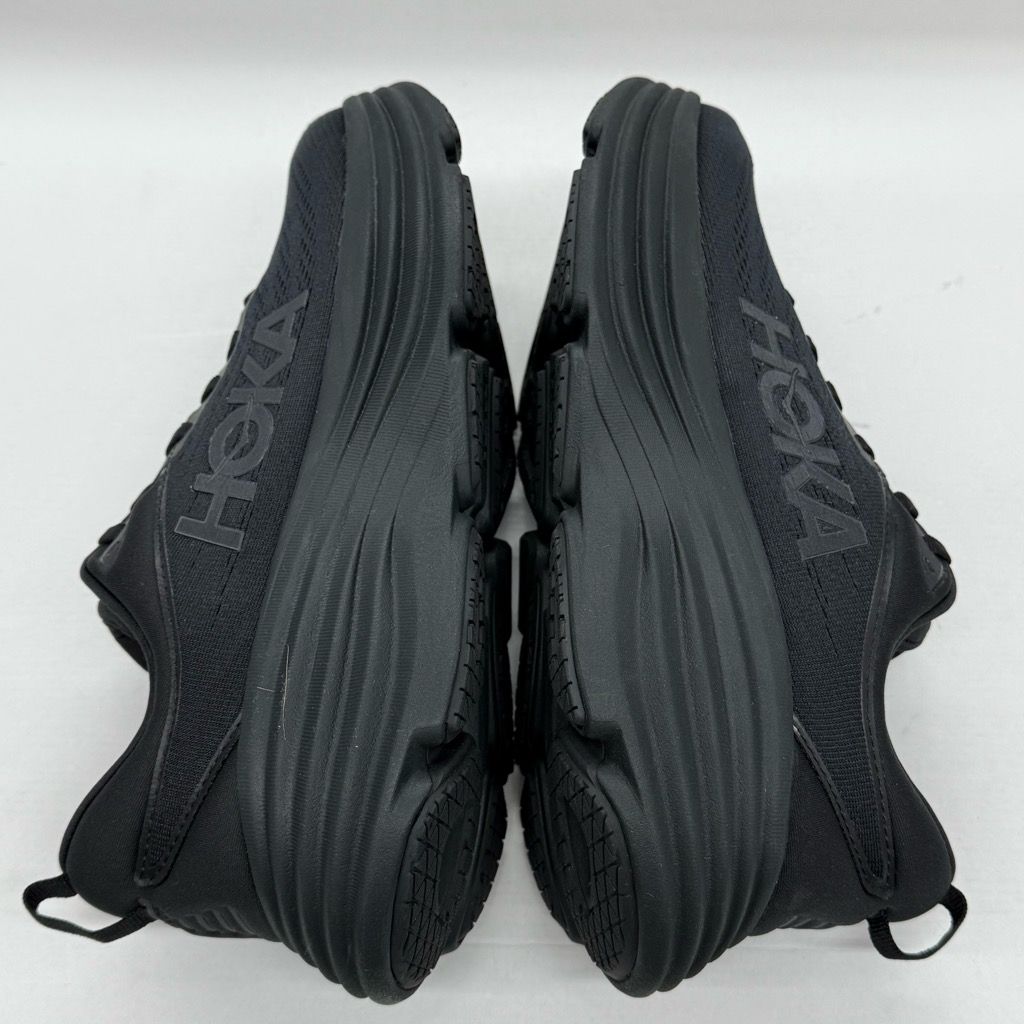 未使用 HOKA ONEONE BONDI 8 BLACK 9.5D 27.5cm 1123202-BBLC ホカ 