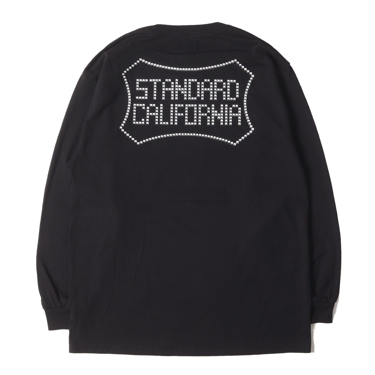 STANDARD CALIFORNIA ロゴロングスリーブT BLACK L 【公式通販】