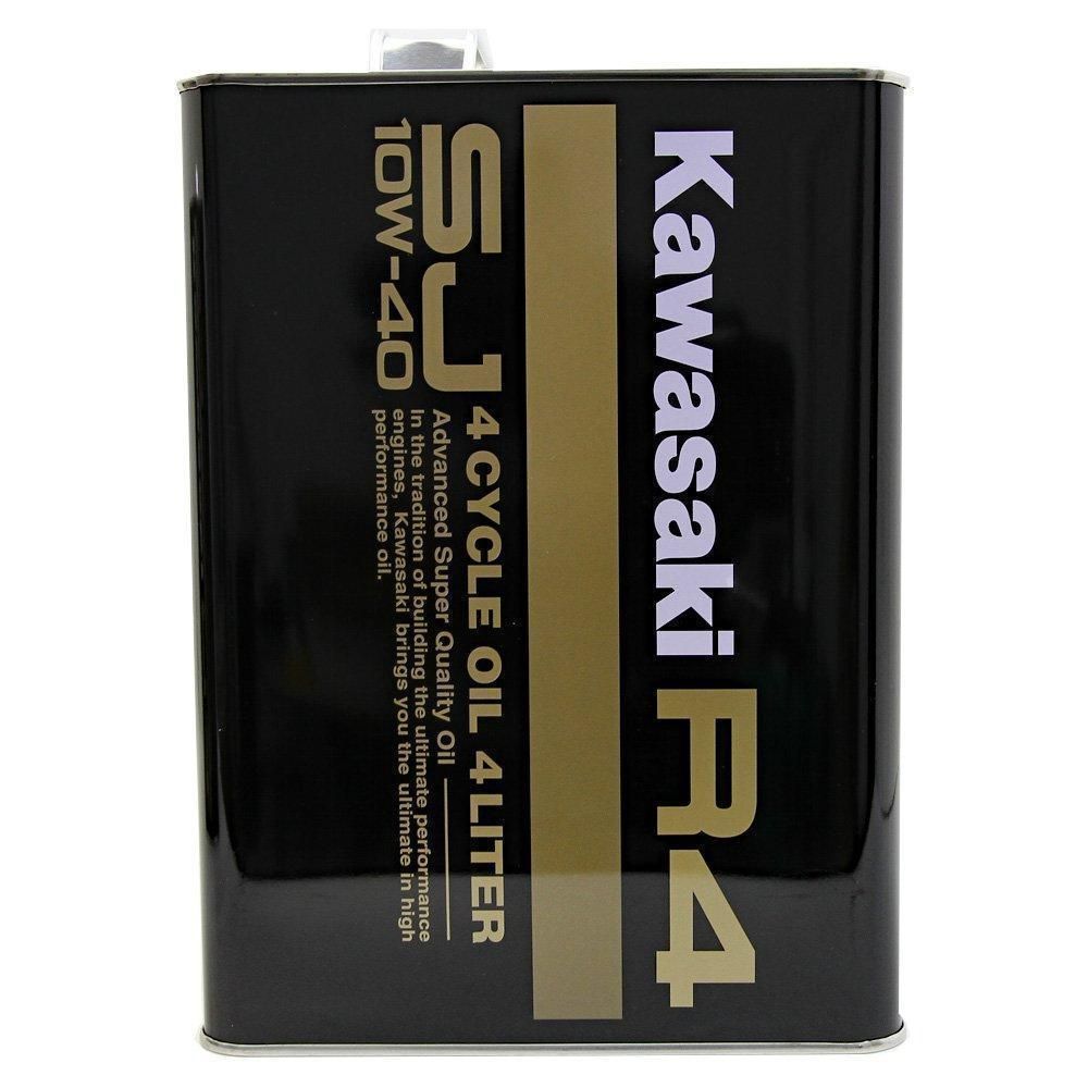 カワサキ 純正 R4 SJ10W-40【4L】（1缶）4サイクル エンジンオイル 
