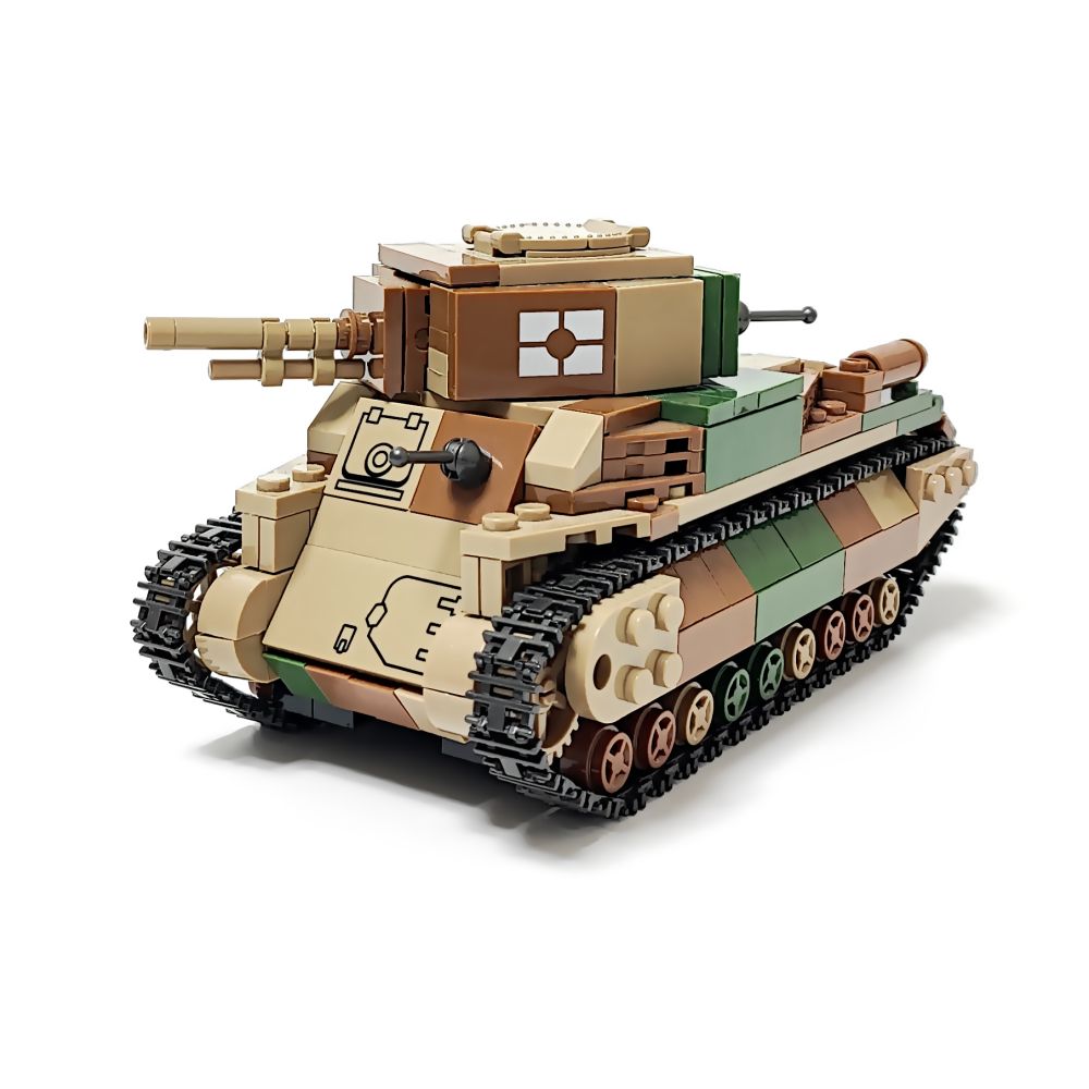 ESシリーズ 大日本帝国 八九式中戦車 ブロック戦車 528PCS パンツァー