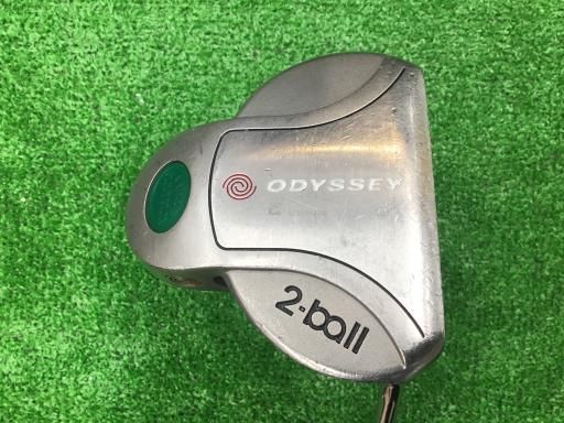 中古】 オデッセイ WHITE STEEL 2・ball 34インチ パター PT