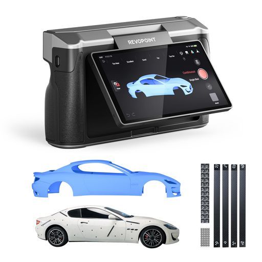 RevopointMIRACOPlus3Dスキャナー0.02mm高精度20fps高速スキャンスピードオールインワンフォトグラメトリ-2倍光学ズーム機能180度回転スクリーンコンパクトカラースキャン3Dプリント3Dデザイン