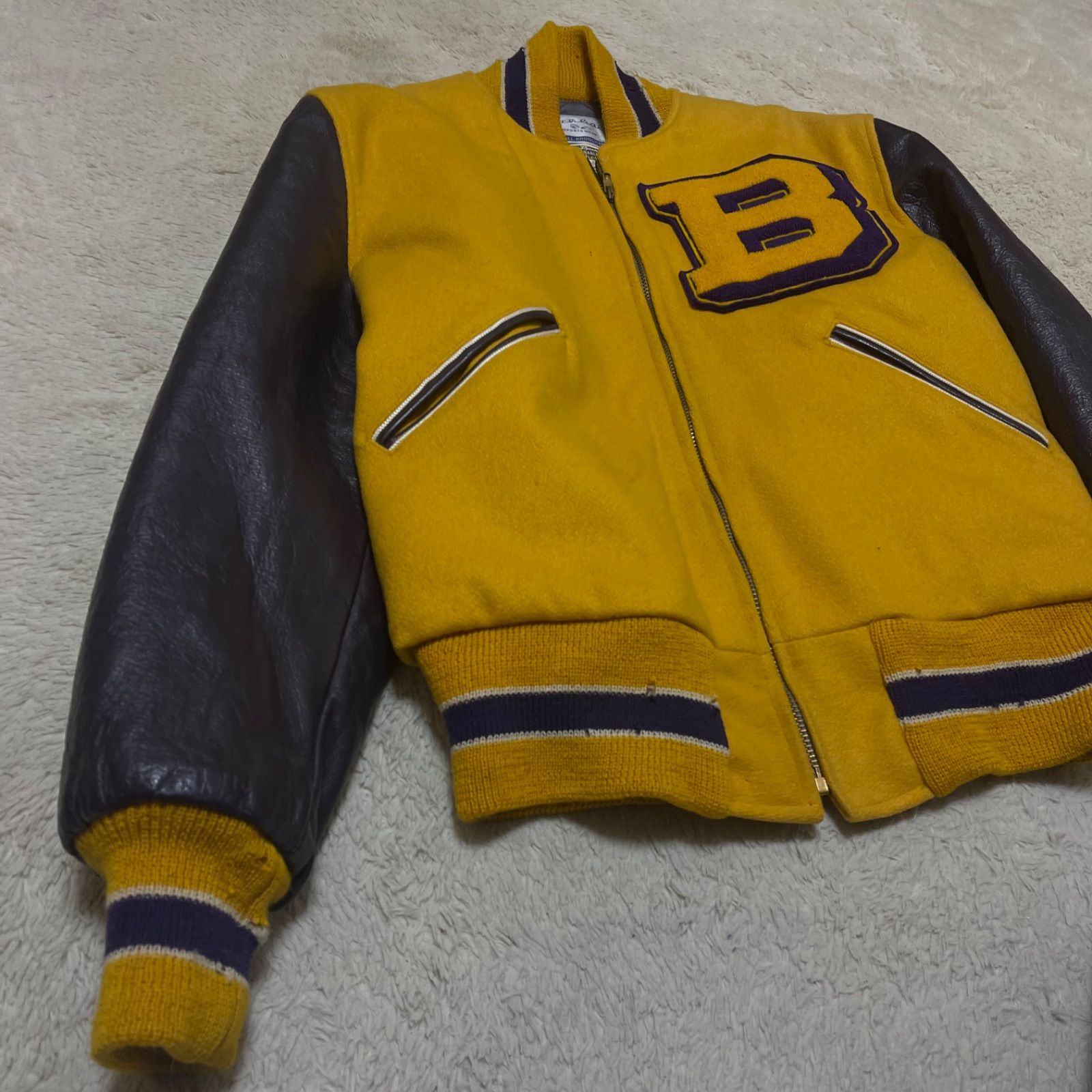 レア MLB 2002 ペプシ×イチロー デカロゴ刺繍 スタジャン 企業物 PEPSI