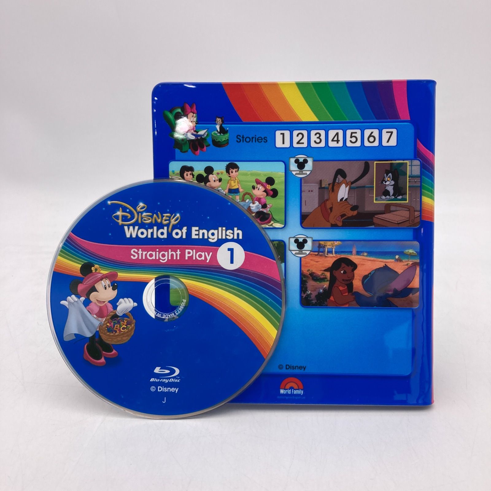 ストレートプレイブルーレイ　最新　ディズニー英語システム　DWE　1106905 ストレートプレイブルーレイ 最新 ディズニー英語システム DWE