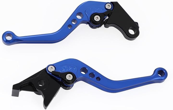 ナキラ(Nakira) ブレーキ クラッチ レバー セット NSR250 CBR250RR MC22 レブル250 MC49(青)