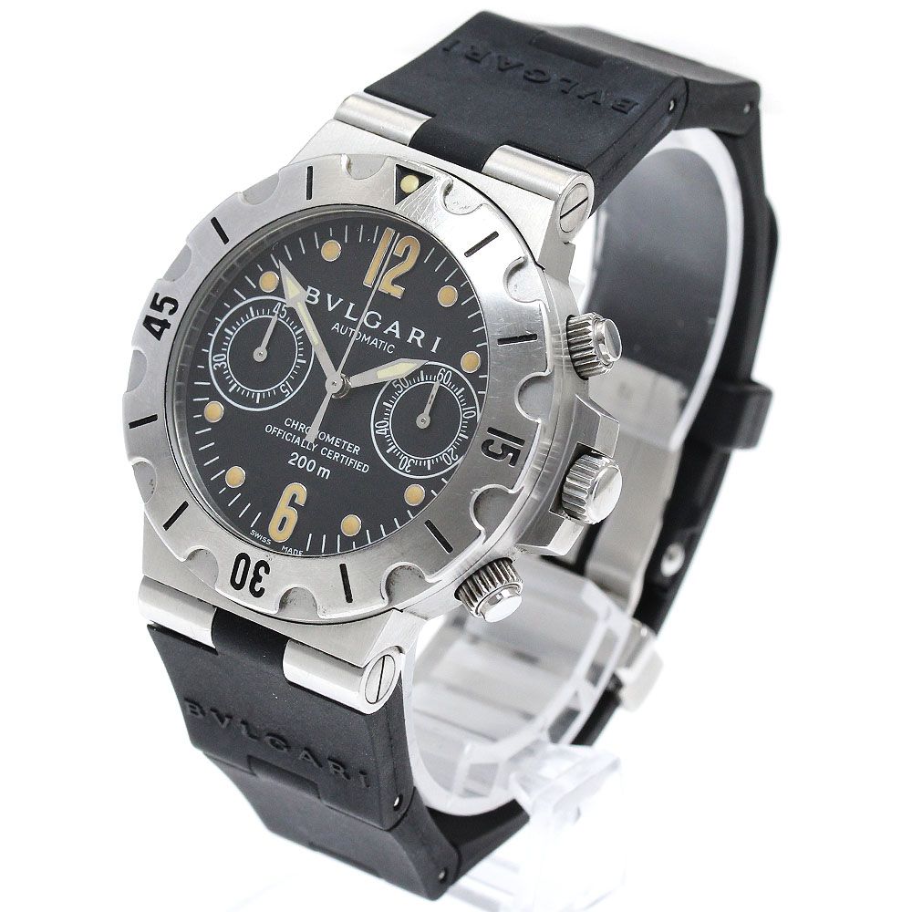 ブルガリ BVLGARI SCB38S ディアゴノ スクーバ クロノグラフ ブルガリ BVLGARI SCB38S ディアゴノ スクーバ クロノグラフ