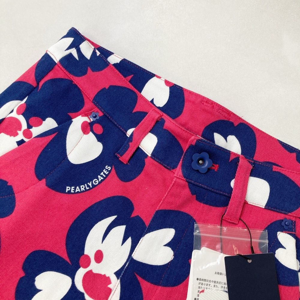 磨きのかかった サイズ 0 PEARLY GATES パーリーゲイツ 055-1131200 パンツ 花柄 ピンク系 240101527552 ゴルフウェア レディース ストスト 先着 タイムセール実施中!
