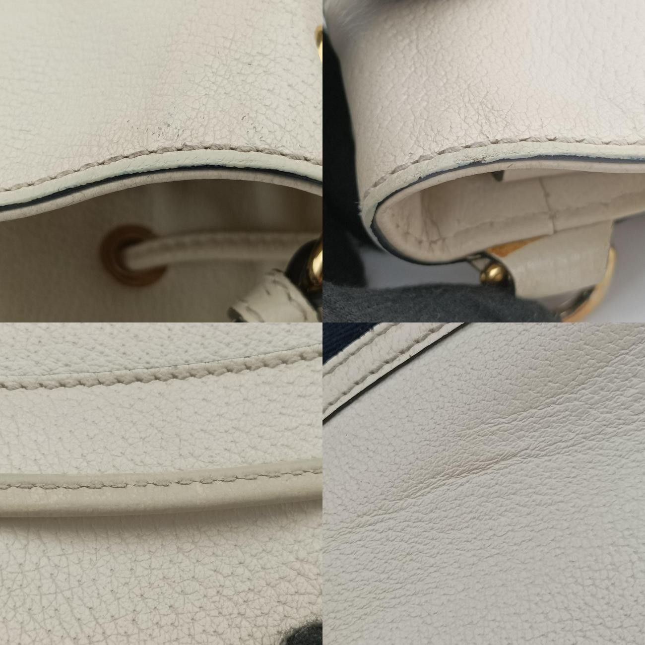 バケットホワイトレザー610846G031258297