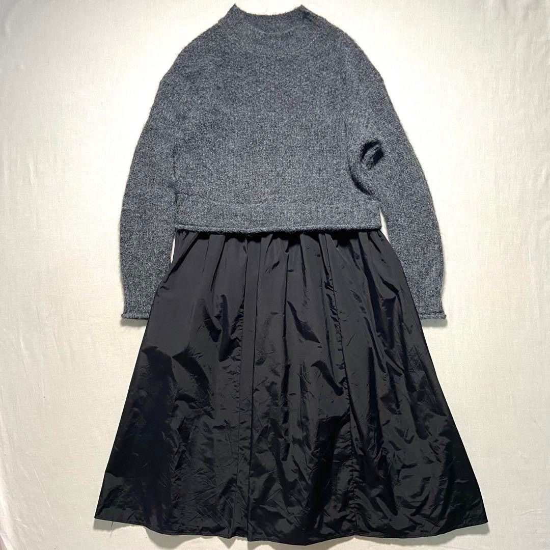 PLUS OTO.HA プラスオトハ モヘヤタフタドッキングワンピース 2