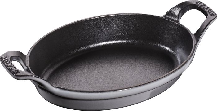 3営業日で発送 STAUB ストウブ ストウブ オーバルスタッカブルディッシュ２１㎝グレー４０５０９－５５９ RST5010