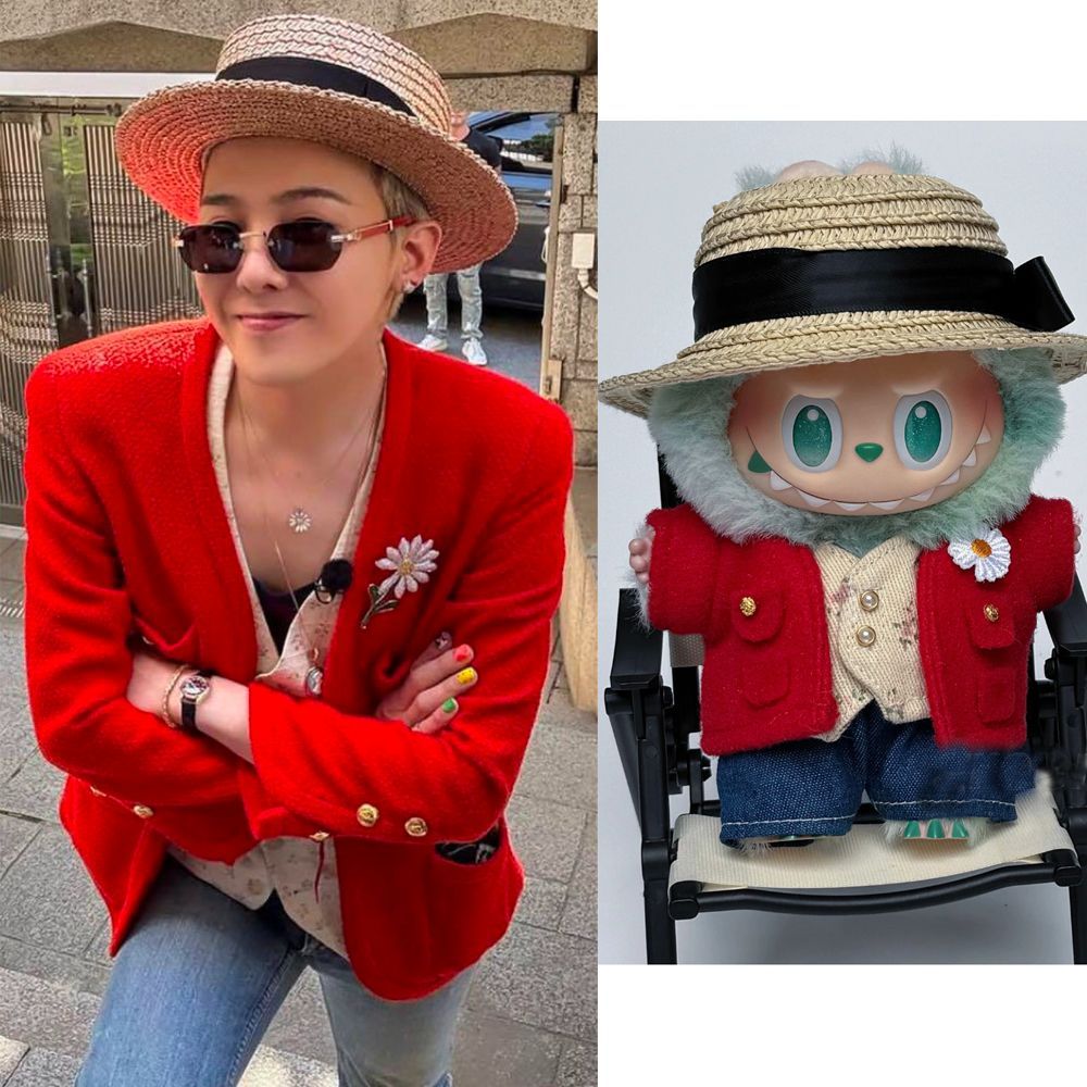 Labubu BIGBANG G-DRAGON ジヨン着用風 ぬいぐるみ服 7点 Labubu BIGBANG G-DRAGON ジヨン着用風 ぬいぐるみ服 7点 - メルカリ