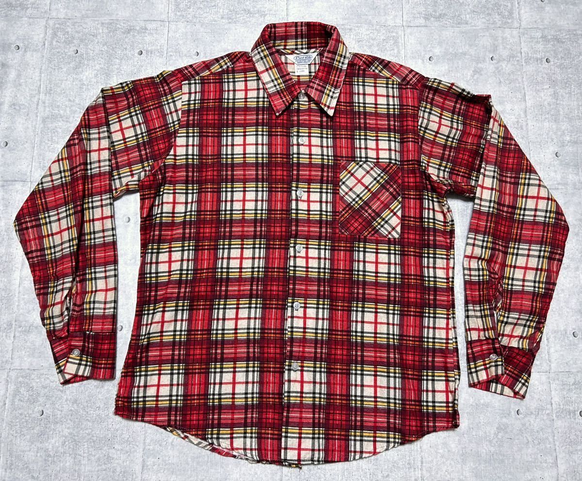 70's Prest-Rite プリントネルシャツ 70´s Prest Rite プリントネルシャツ