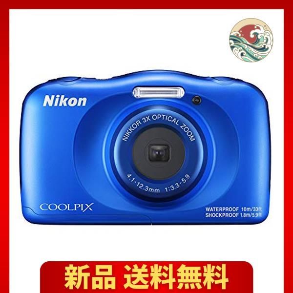 ブルー_単品 Nikon デジタルカメラ COOLPIX W150 防水 W150BL クールピクス ブルー - メルカリ