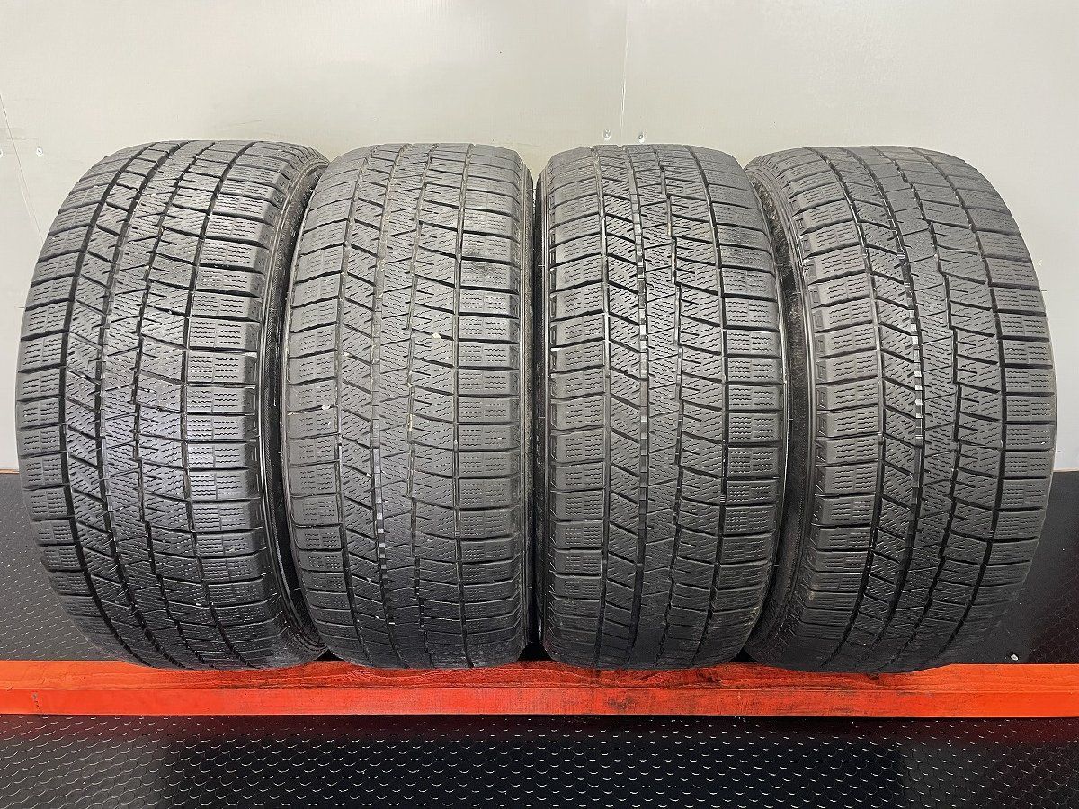 DUNLOP WINTER MAXX WM03 235 45R18 18インチ スタッドレス 4本 20年製 バリ溝 レクサスGS RC カムリ マークX VOLVO S60 V60等 STI020