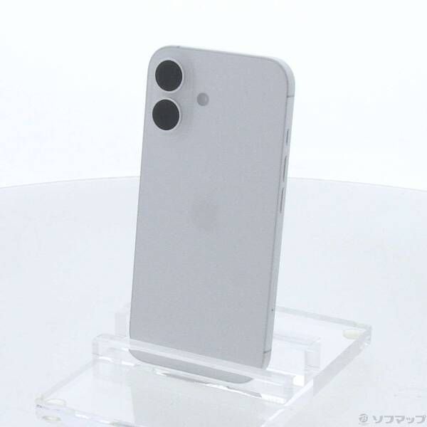 〔 品〕 iPhone16 128GB ホワイト MYDR3J A SIMフリー 262