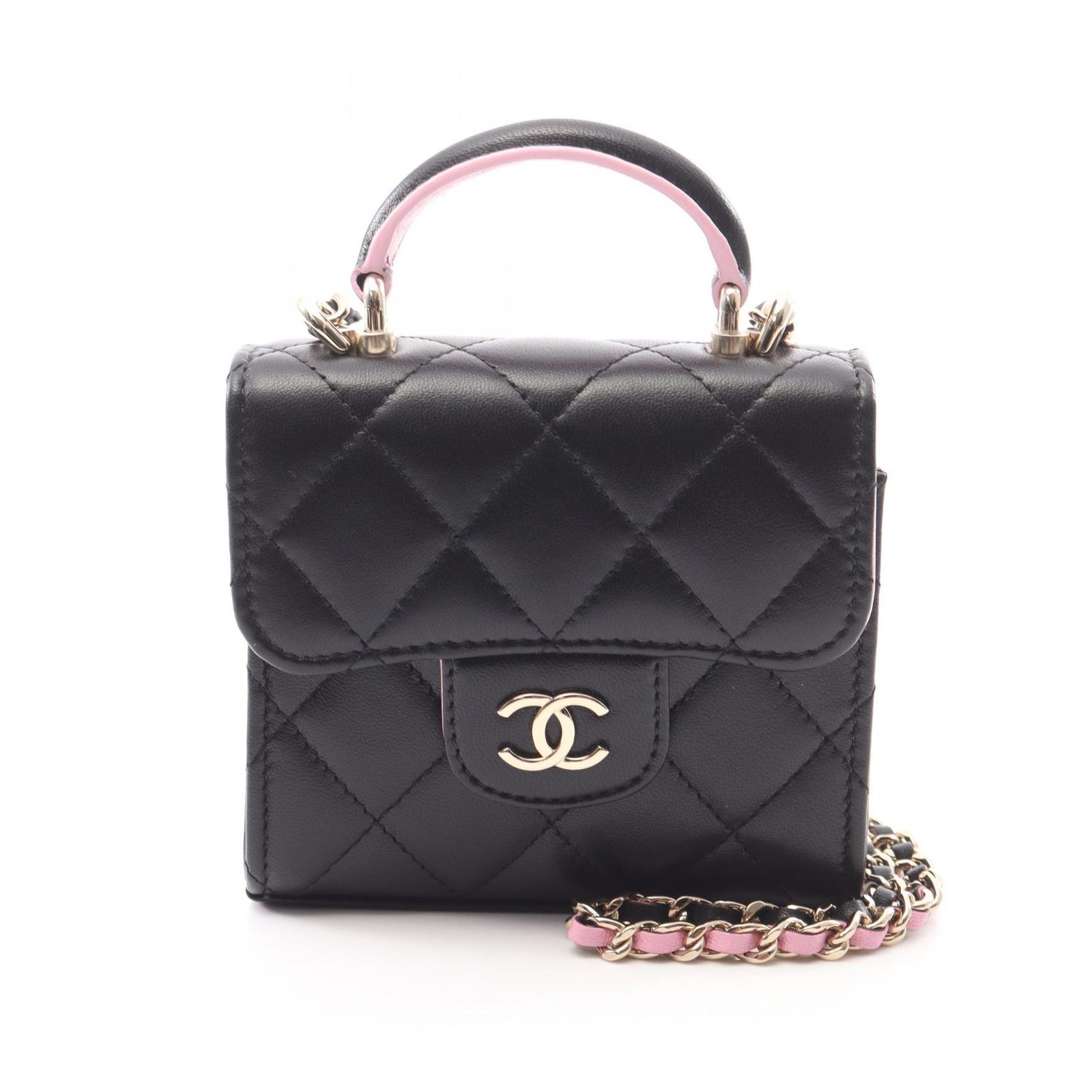 シャネル CHANEL ショルダーバッグ ミニマトラッセ チェーン クラッチ