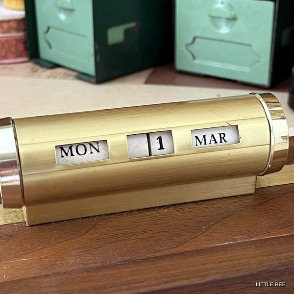 希少品　USヴィンテージ パークシャーマン　卓上カレンダー 472・【フルセット・レア】ヴィンテージ パークシャーマン