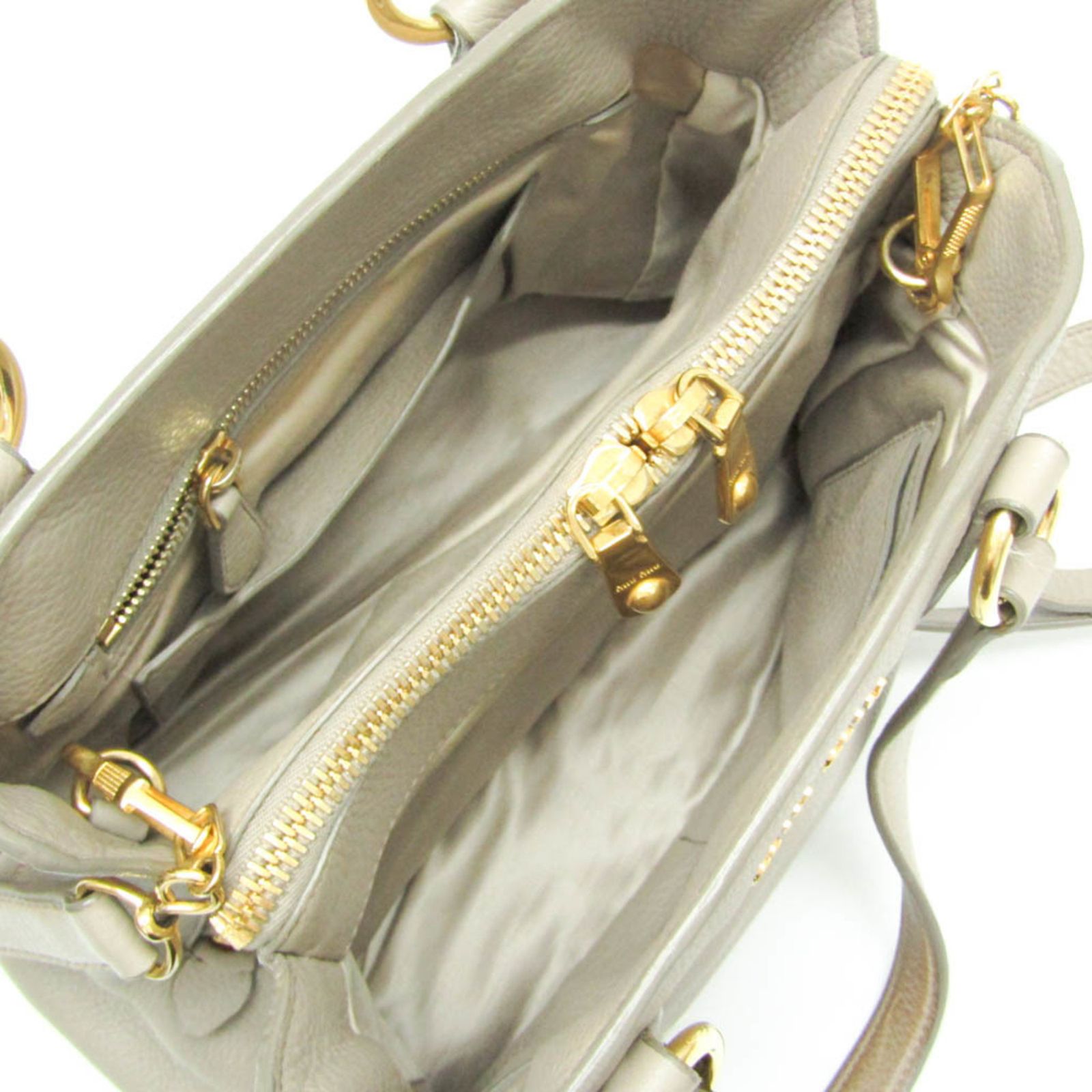 ミュウミュウ(Miu Miu) VITELLO CARIBU RN0757 レディース