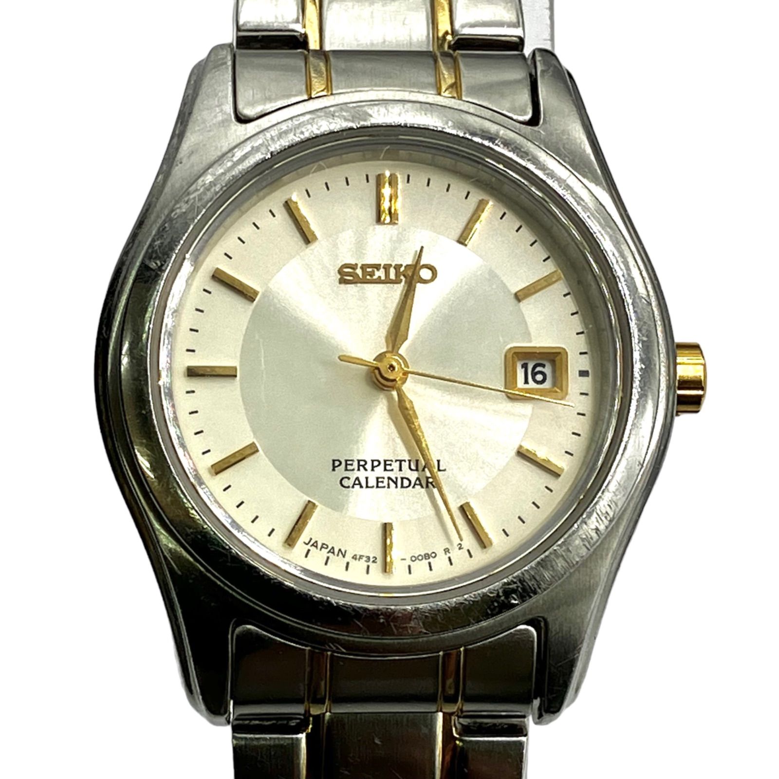 美品 SEIKO パーペチュアルカレンダー セイコー 永久カレンダー 万年-