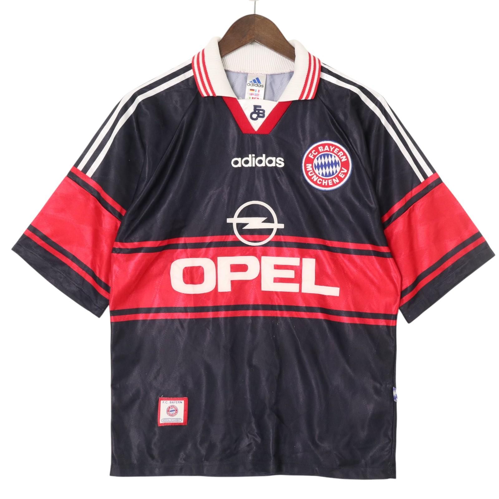 90s当時物 FCバイエルン ミュンヘン97-99 ユニフォーム アディダス製M 90年代 adidas アディダス FCバイエルン・ミュンヘン 97-99