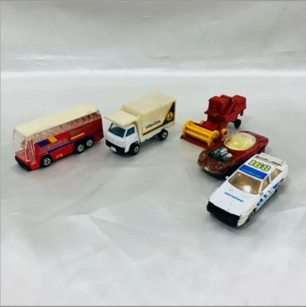 A【まとめ売り】 ミニカー コレクション バス トラック 工事車両