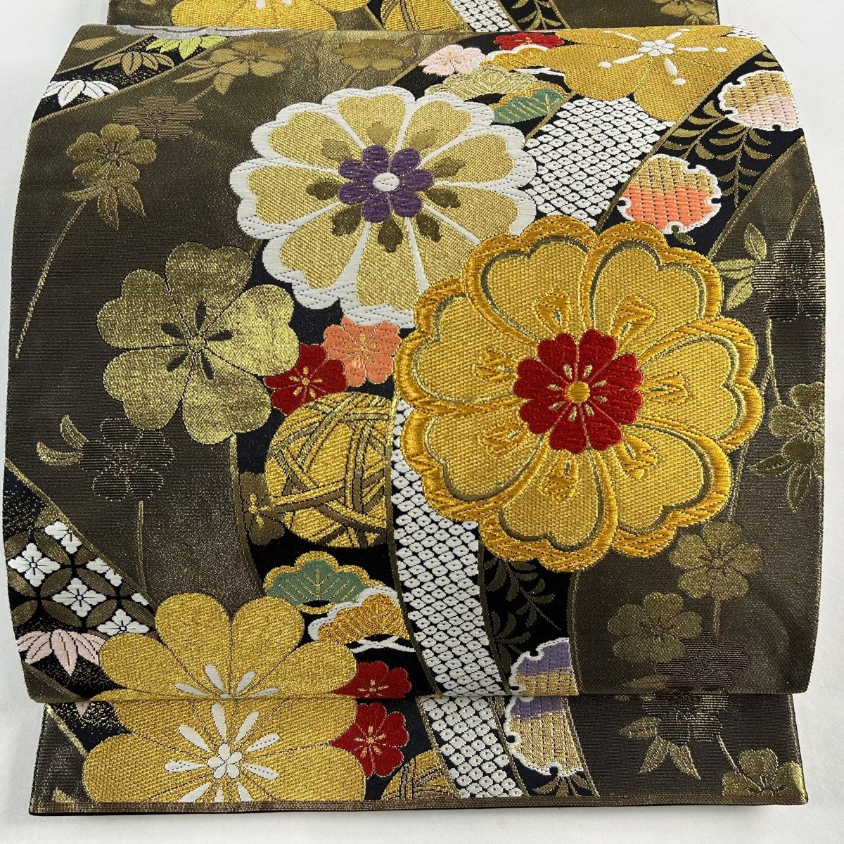 袋帯 秀品 全通 正絹 【】 【公式通販】