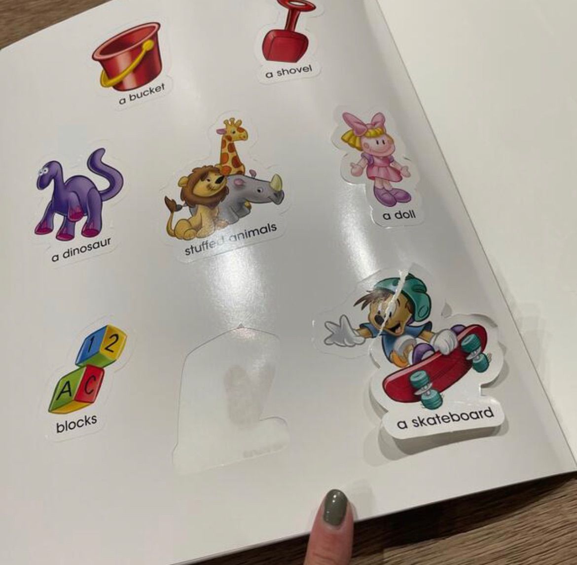 未使用★最新版マイビッグブックオブワーズ　ディズニー英語システム 新品】ディズニー英語システム マイビッグブックオブワーズ&ステッカー