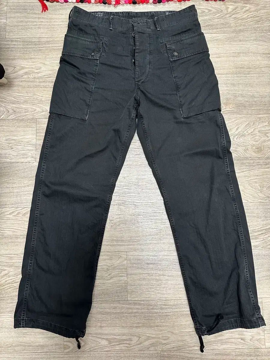 rrl p44 ヘリンボーン ツイル カーゴ モンキーパンツ