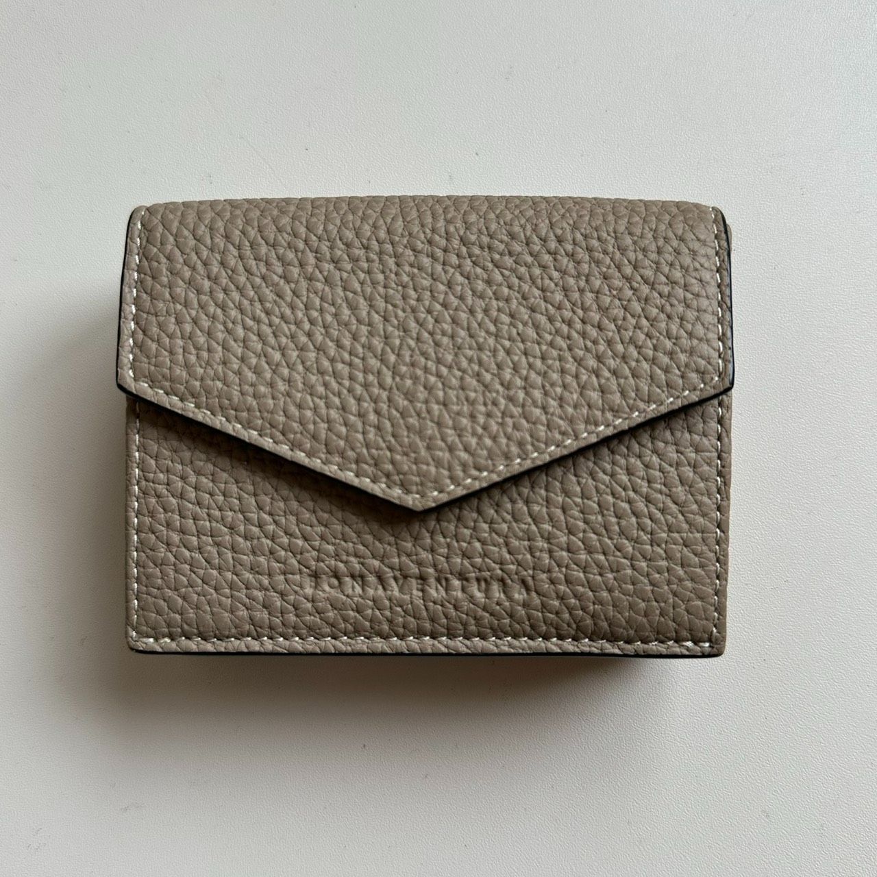 BONAVENTURA ボナベンチュラ二つ折り財布 グレージュ✖️イエロー ボナベンチュラ BONAVENTURA 二つ折り財布 コンパクトウォレット