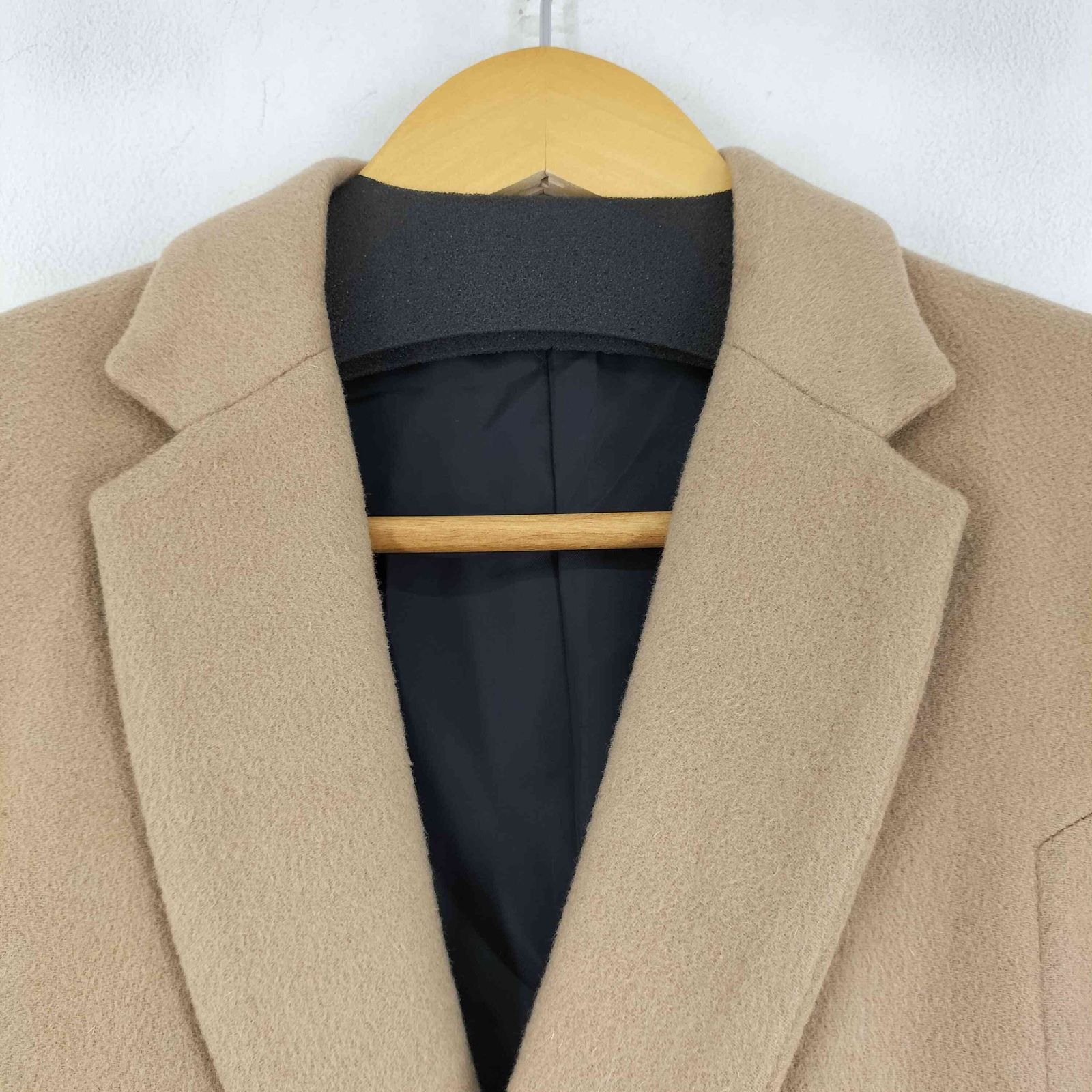 undecorated MANアンデコレイテッドチェスターコート アンデコレイテッドマン undecorated MAN バイカラーウールチェスター