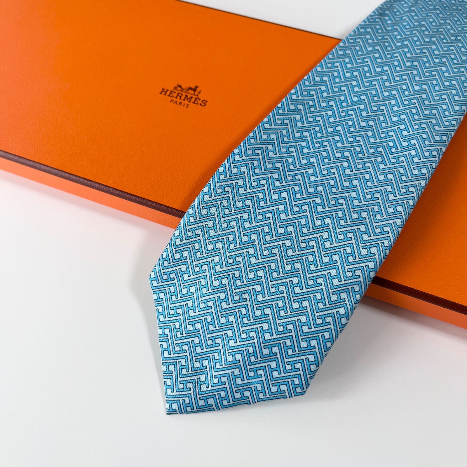 【極美品】 HERMES エルメス ネクタイ HERMES 極美品 エルメス ブランド ネクタイ 006331T 高級 シルク