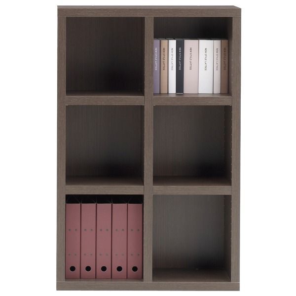 フナモコ ラチス ミドルタイプシェルフ 幅75×高さ114cm レベッカオーク FHR-75L 日本製