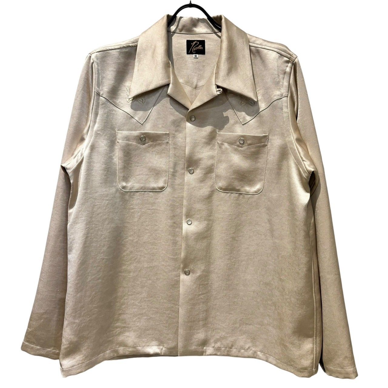 L/S COWBOY ONE-UP SHIRT OT200 ウエスタンシャツ Needles L/S Cowboy One-Up Shirt 'Beige' – LIKELIHOOD