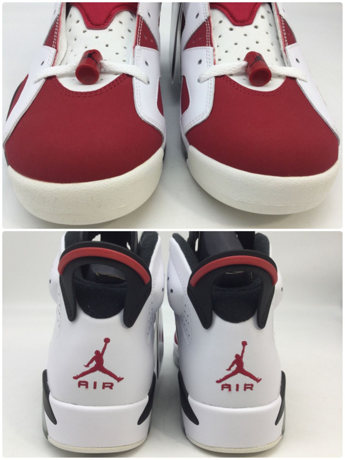 5328 【未使用】NIKE ナイキ AIR JORDAN 6 RETRO CARMINE