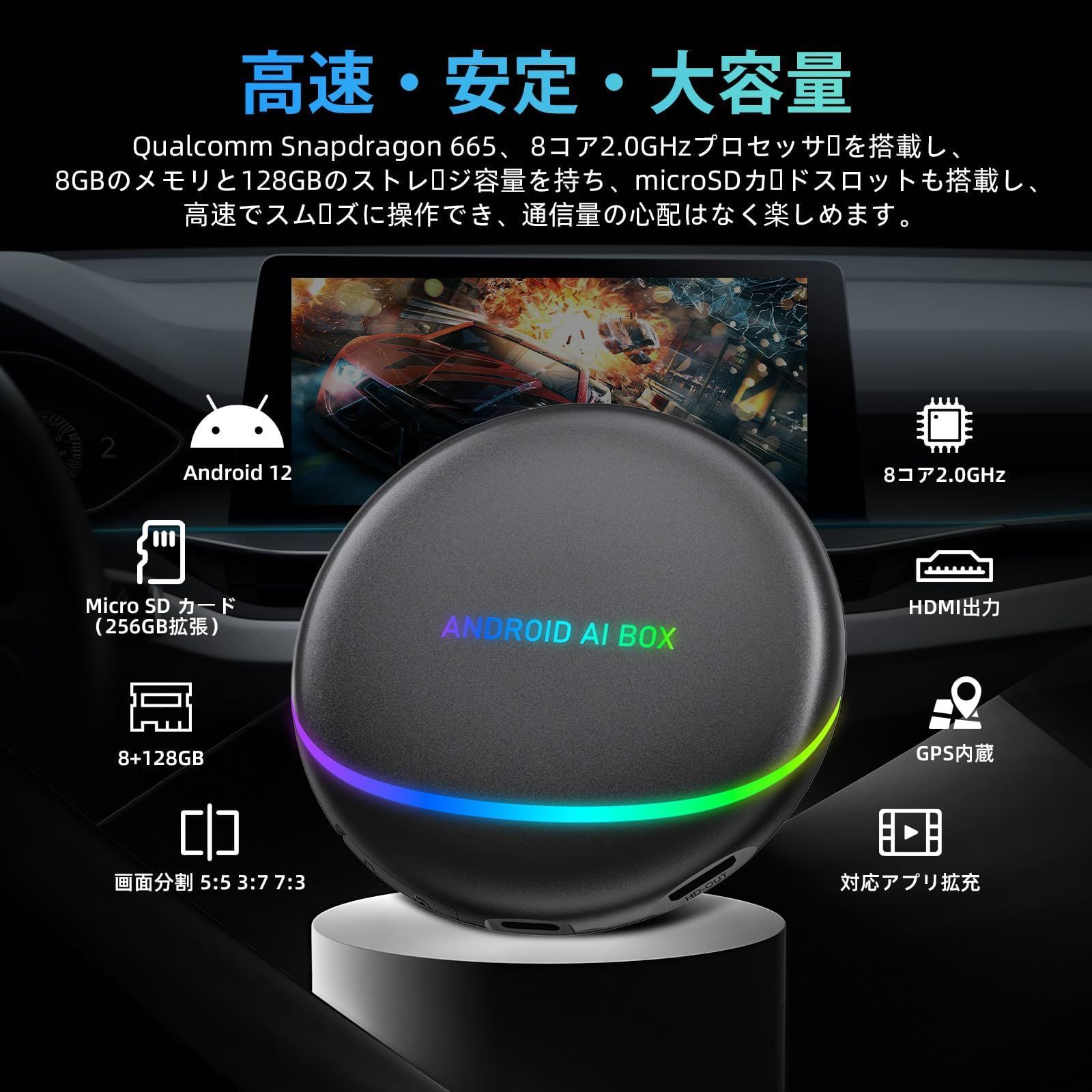 オットキャスト OEM Huluなど動画視聴可能 Netflix SIMカード
