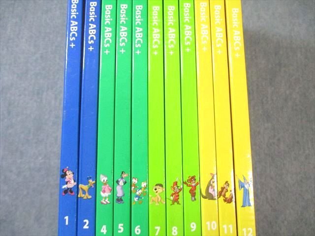 ワールドファミリー ディズニーワールドオブイングリッシュ ベーシックABCs＋ 未使用品多数 CD35巻/DVD12巻 ★ 310L4D ワールドファミリー ディズニーワールドオブイングリッシュ