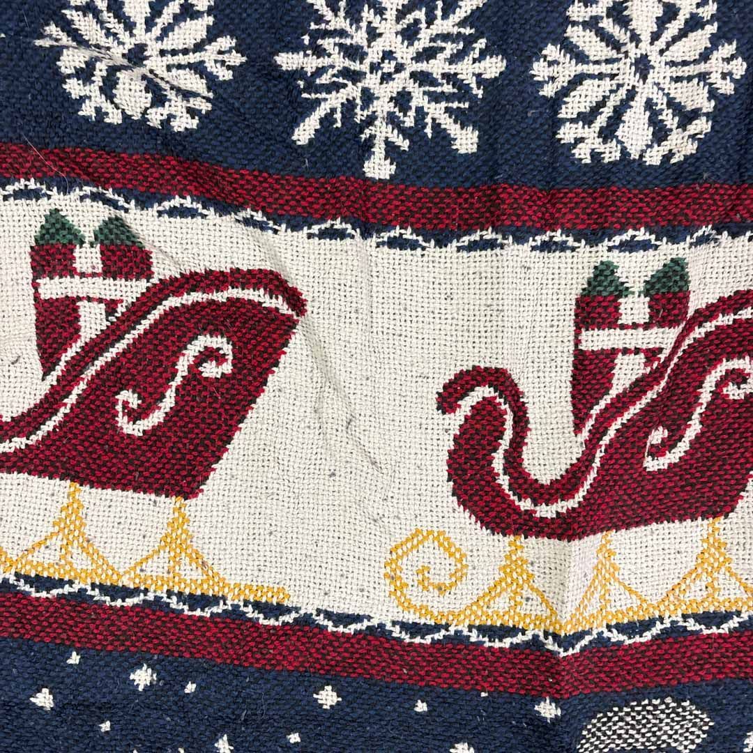 vintageラグ カーペット USA製 トナカイ クリスマス 2103 vintageラグ カーペット USA製 トナカイ クリスマス 2103 - メルカリ