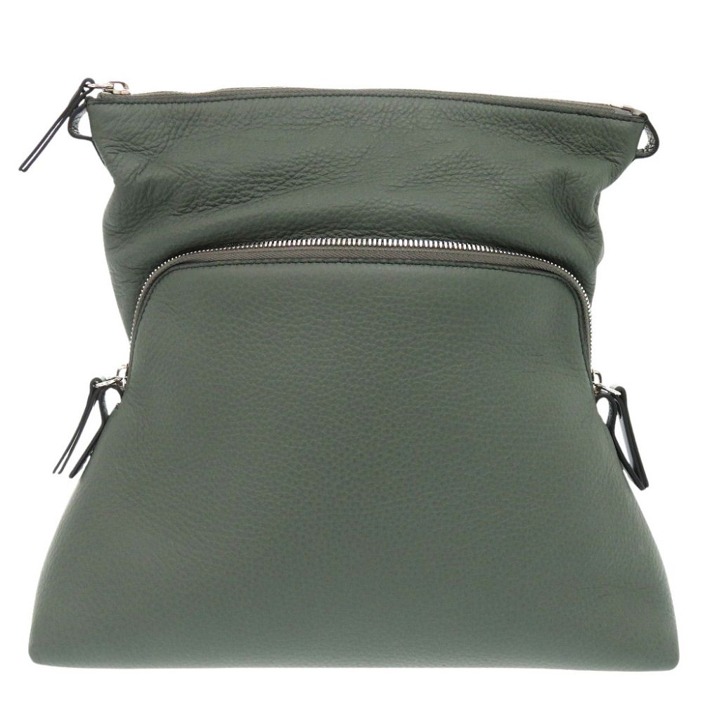 新品同様 メゾン マルジェラ ソフト 5AC SB1WG0003 レザー タイム  