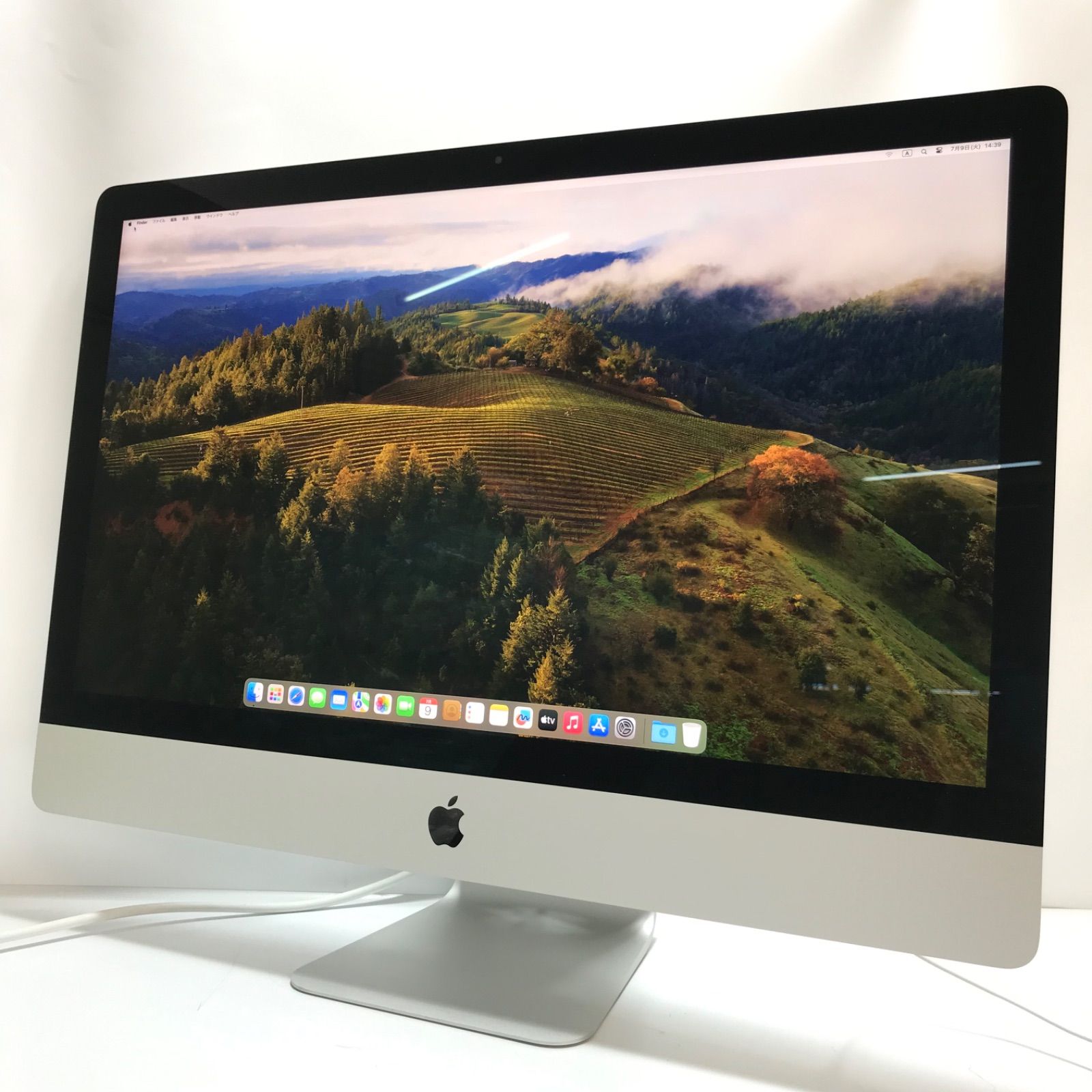 Apple iMac 27インチ 2019年モデル 5K メモリ32GB ストレージ 1TB + SSD32GB中古