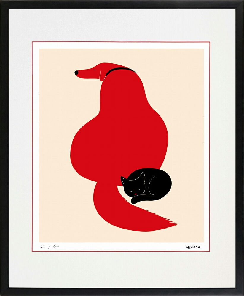 限定マット額装品/View of boats/ジュリアン・オピー アクリルポスター