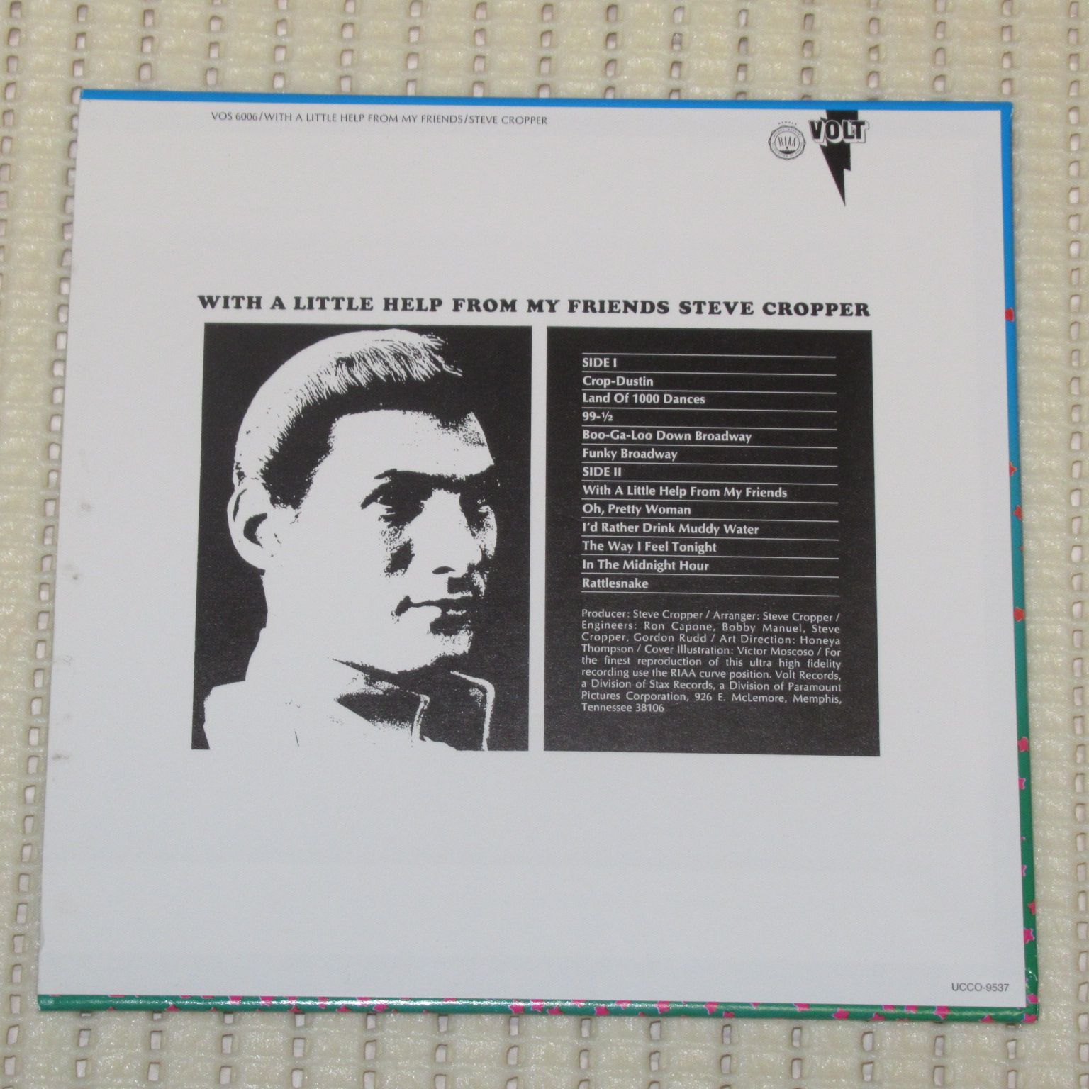 CD SHM-CD 紙ジャケ スティーヴ・クロッパー ウィズ・ア・リトル 